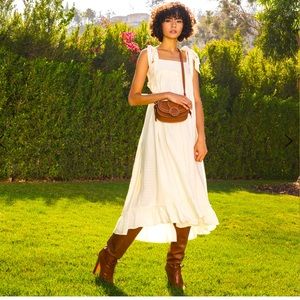 Brown Leather Crossbody Bag